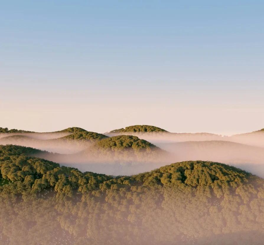 Peaceful mountain landscape representing the healing journey at Lotus Counselling
